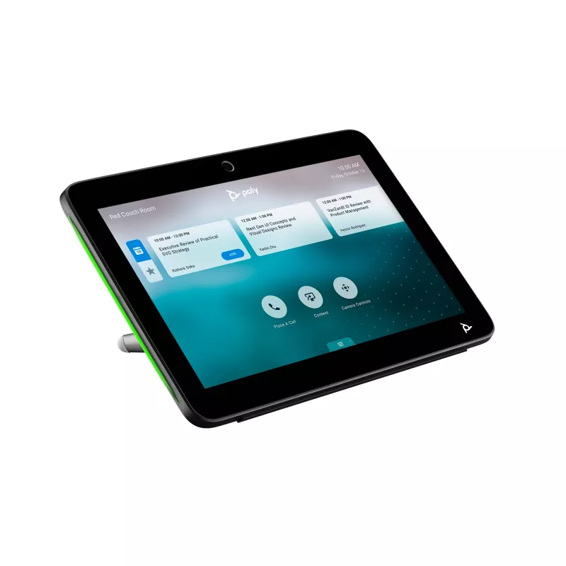 HP Poly TC10 skārienkontrolleris, melns, 1280 x 800 pikseļi, 260 mm, 184 mm, 64 mm, 1.27 kg