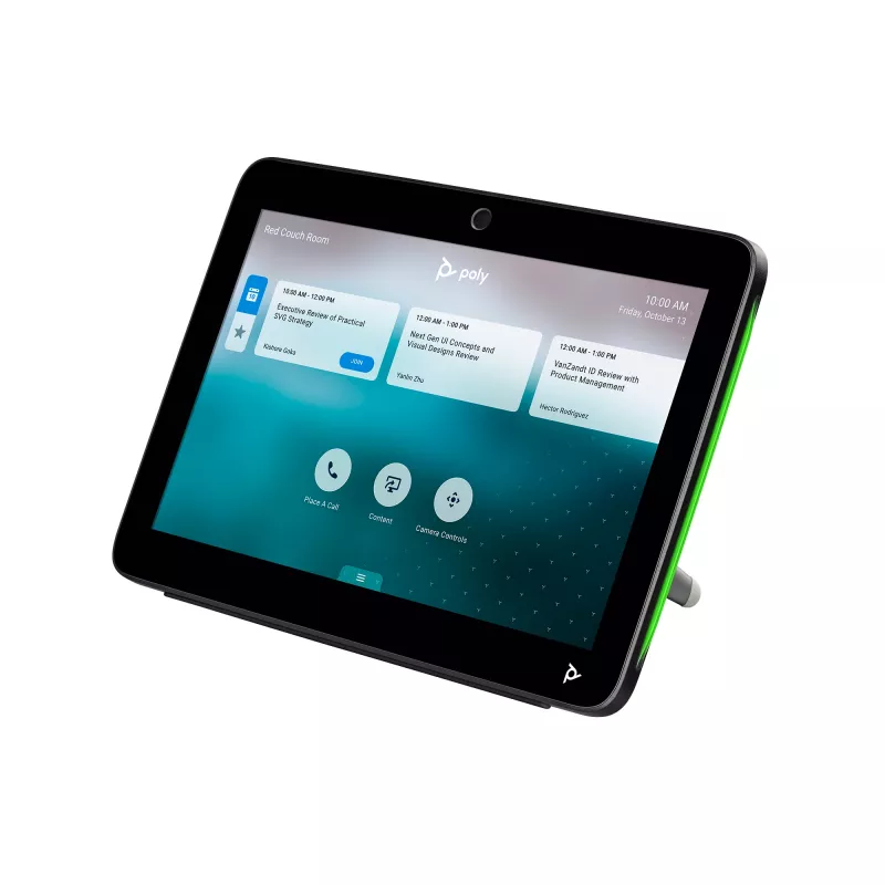 HP Poly TC10 skārienkontrolleris, melns, 1280 x 800 pikseļi, 260 mm, 184 mm, 64 mm, 1.27 kg