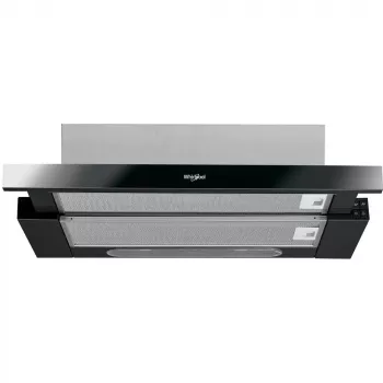 Daļēji iebūvējams nosūcējs WHIRLPOOL AKR750GK, platums 599 mm, 304 m³/h, melns