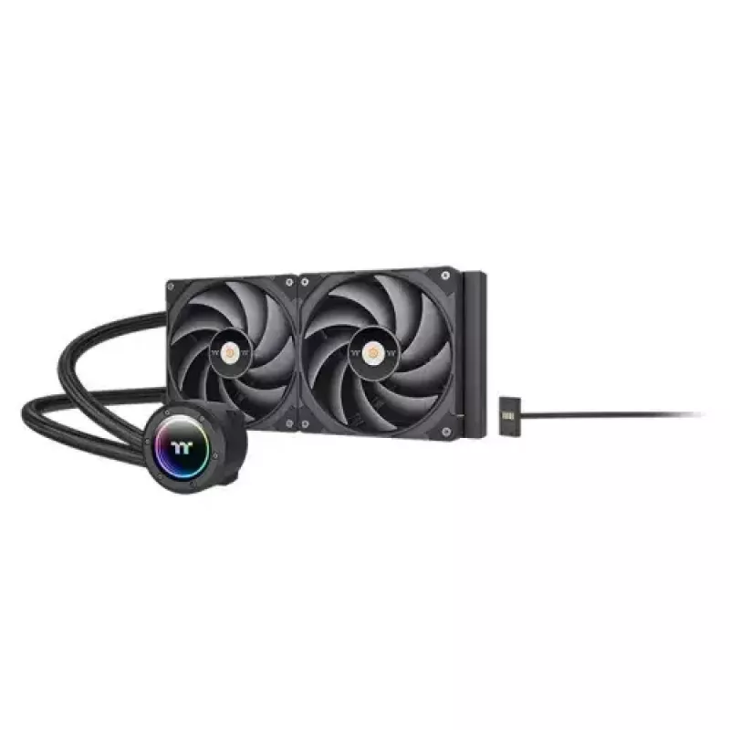 All-in-one liquid cooler Thermaltake CL-W419-PL00BL-A 14 cm Melns