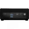 MSI Cubi N ADL S-078EU Intel® N N100 4 GB DDR4-SDRAM 128 GB SSD Windows 11 Pro Mini PC Melns