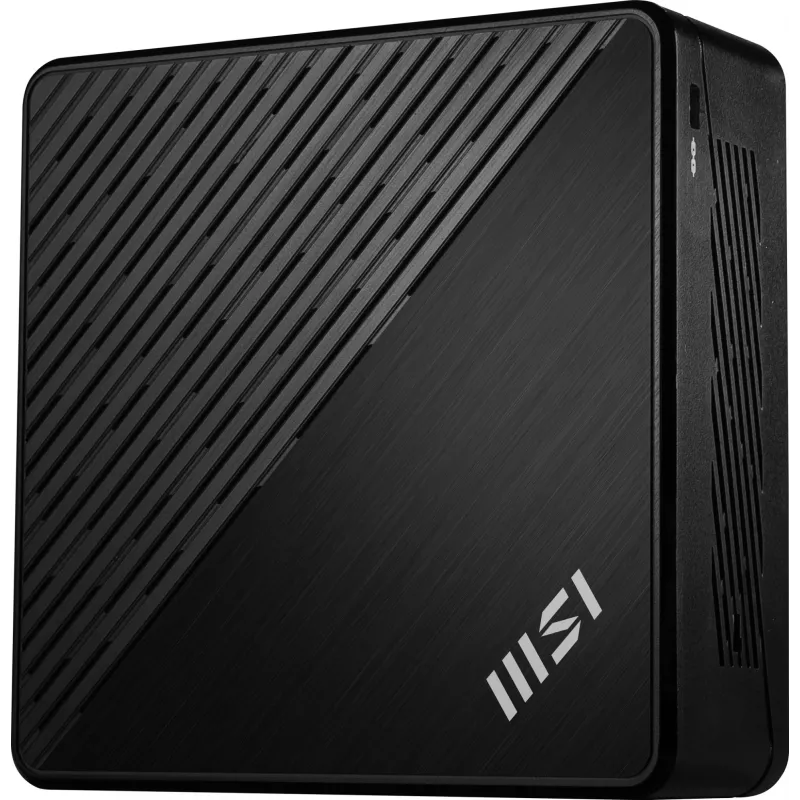 MSI Cubi N ADL S-078EU Intel® N N100 4 GB DDR4-SDRAM 128 GB SSD Windows 11 Pro Mini PC Melns