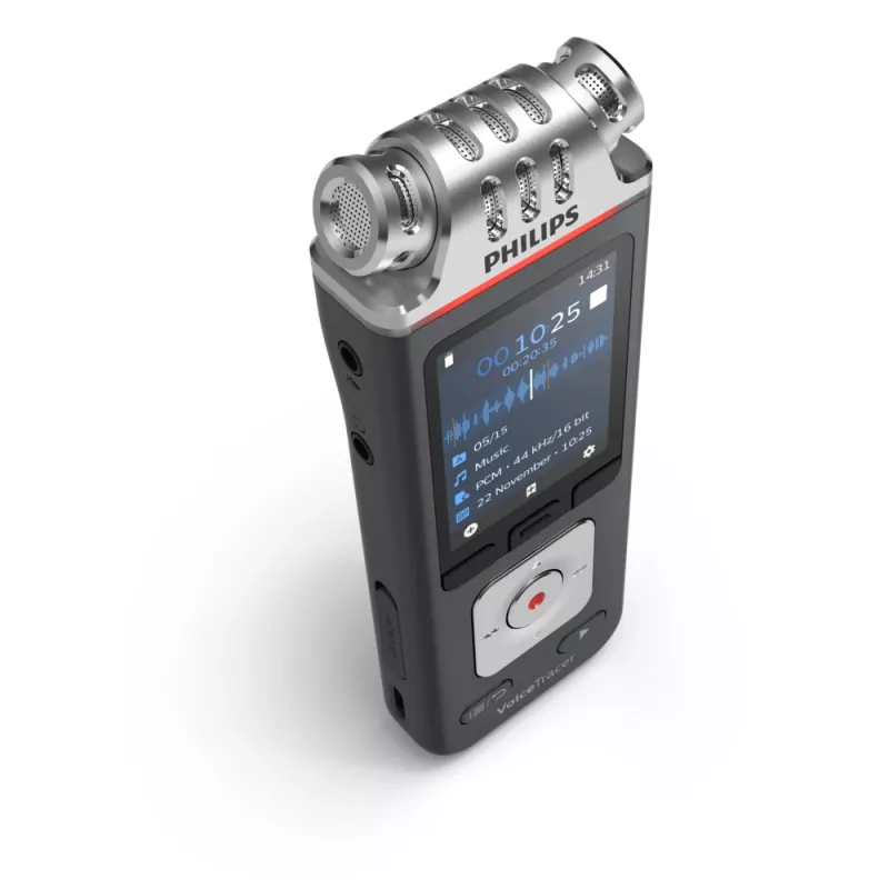 Philips VoiceTracer melns, pelēks