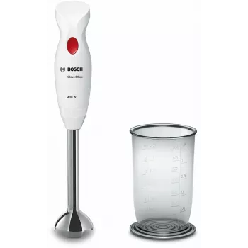 Bosch MSM24100 blenderis Iegremdējamais blenderis 400 W Nerūsējošais tērauds, Balts
