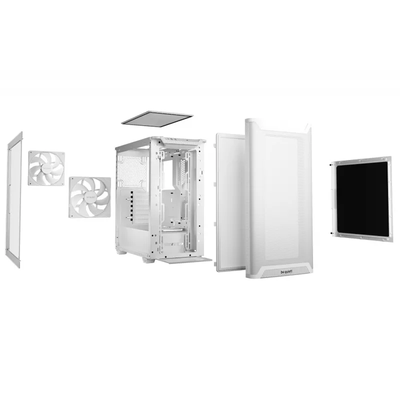 be quiet PURE BASE 501 Airflow Window balta Midi Tower