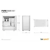 be quiet PURE BASE 501 Airflow Window balta Midi Tower