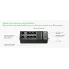 APC Back-UPS, 500VA/300W, montējams uz grīdas/sienas, 230V, 8x CEE 7/3 Schuko kontaktligzdas, USB A tipa ports, lietotāja nomaināma baterija
