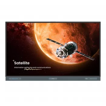 BenQ RP7504 interaktīvā tāfele 190,5 cm (75 collas) 3840 x 2160 pikseļi Skārienjutīgs Melns