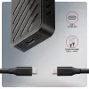 Axagon EEM2-20G USB-C 20Gbps - M.2 NVMe SSD ARMORED box, SSD korpuss, M.2, M.2, NVMe-oF, PCI Express, 20 Gbit/s, USB savienojamība, Melns