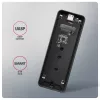 Axagon EEM2-20G USB-C 20Gbps - M.2 NVMe SSD ARMORED box, SSD korpuss, M.2, M.2, NVMe-oF, PCI Express, 20 Gbit/s, USB savienojamība, Melns