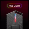 Axagon EEM2-GAM ārējā USB-C 10Gbps metāla kaste M.2 NVMe un SATA SSD diskiem. Bez skrūvēm