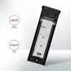 Axagon EEM2-UB2 Ārējā USB-C 10 Gbps metāla kaste M.2 NVMe SSD diskiem. Melna