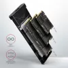 Axagon EEM2-UB2 Ārējā USB-C 10 Gbps metāla kaste M.2 NVMe SSD diskiem. Melna
