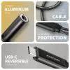 Axagon ADA-HCPD USB-C uz 3,5 mm ligzdu - Hi-Res DAC audio adapteris, 384kHz/32bit, PD 60W 3A