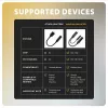 Axagon ADA-HCPD USB-C uz 3,5 mm ligzdu - Hi-Res DAC audio adapteris, 384kHz/32bit, PD 60W 3A