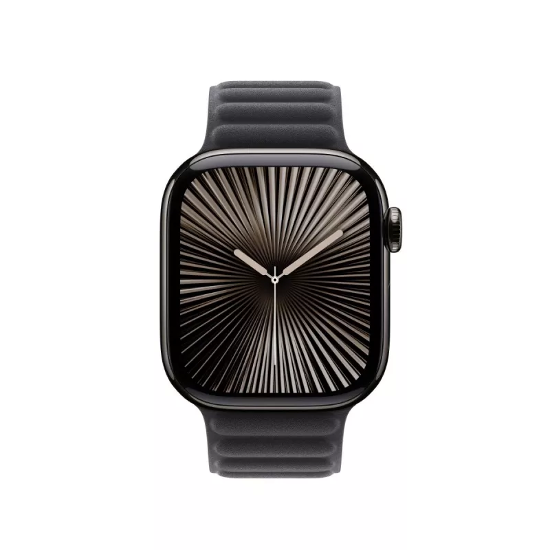 APPLE 42mm Melnais magnētiskais siksniņš - S/m