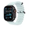 APPLE 49mm ledus zilā Ocean Band pagarinājums - melna titāna apdare
