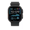 APPLE 49 mm melnā Ocean Band pagarinājums — melna titāna apdare