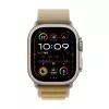 Viedpulkstenis Apple Watch Ultra 2 GPS + Cellular 49mm dabīgs titāna korpuss, smilškrāsas Alpu cilpa, vidēja izmēra