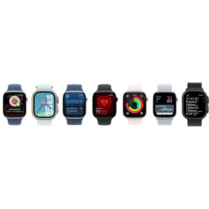 Viedpulkstenis Apple Watch Ultra 2 GPS + Cellular 49mm dabīgs titāna korpuss, smilškrāsas Alpu cilpa, vidēja izmēra