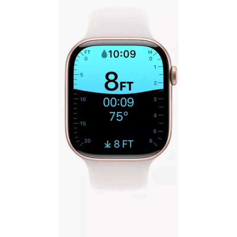 Viedpulkstenis Apple Watch Ultra 2 GPS + Cellular 49mm dabīgs titāna korpuss, smilškrāsas Alpu cilpa, vidēja izmēra