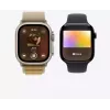Viedpulkstenis Apple Watch Ultra 2 GPS + Cellular 49mm dabīgs titāna korpuss, smilškrāsas Alpu cilpa, vidēja izmēra