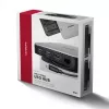 Axagon HMC-UFO USB-C centrmezgls M.2 SATA/NVMe 1 Gbit/s Ethernet 384 kHz Audio Vadu USB 3.2 Gen 2 (3.1 Gen 2) Type-C Melns