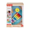 Fisher-Price koka muzikālais galds ar perkusiju instrumentu rotaļlietām, 3 koka detaļas