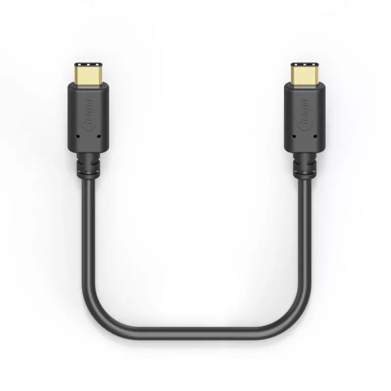 Hama 00201591 USB kabelis USB 2.0 1,5 m USB C melns