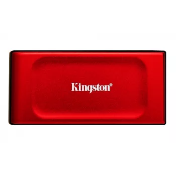 Kingston Technology 2TB XS1000 sarkans ārējais USB 3.2 Gen 2 pārnēsājamais cietvielu disks