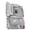 Mātesplate GIGABYTE X870 AORUS ELITE WIFI7 ICE — atbalsta AMD Ryzen 9000 CPU, 16+2+2 fāžu digitālais VRM, līdz 8200MHz DDR5 (OC), 3xPCIe 5.0 + 1xPCIe 4.0, Wi-Fi 7, 2.5GbE LAN, USB 4