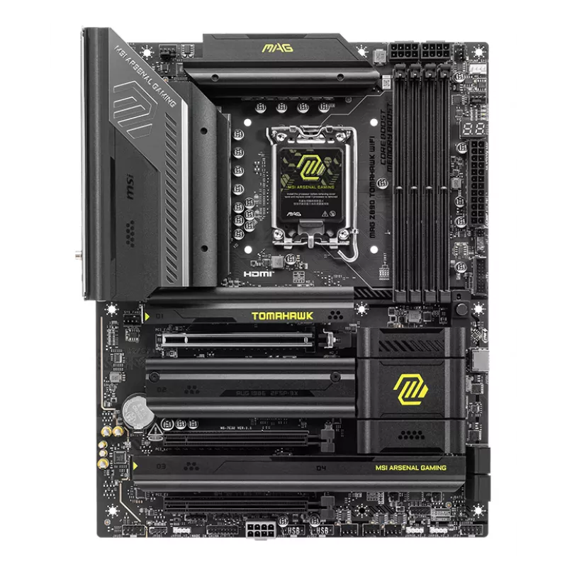 MSI MAG Z890 TOMAHAWK WIFI mātesplate Intel Z890 LGA 1851 (Socket V1) ATX