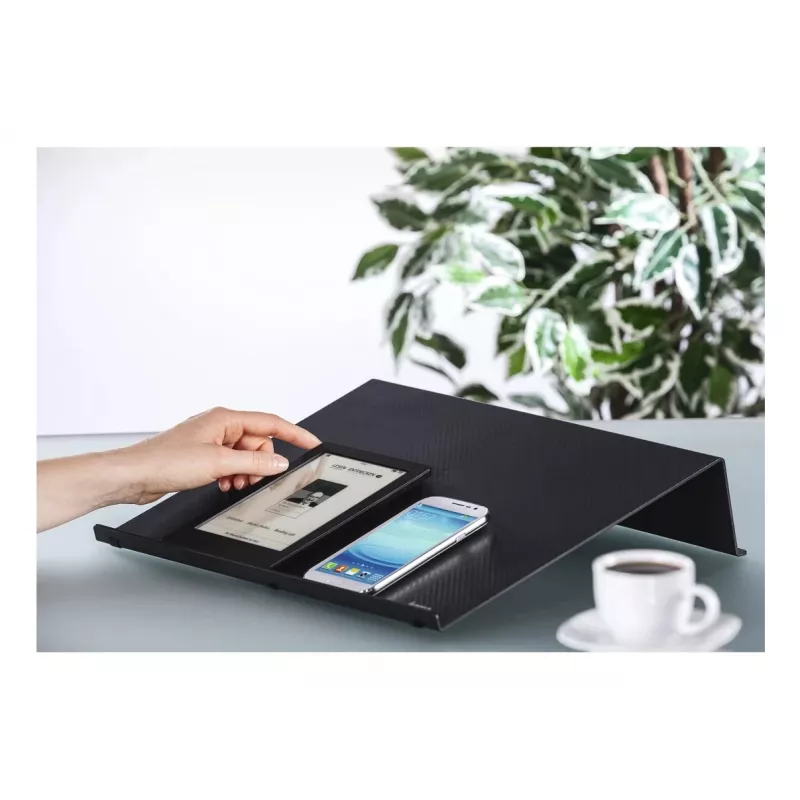 Hama Carbon portatīvā datora statīvs melns 46,7 cm (18,4 collas)