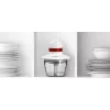 Bosch MMRP1000 elektriskais virtuves kombains 0,8 L 400 W sarkans, caurspīdīgs, balts