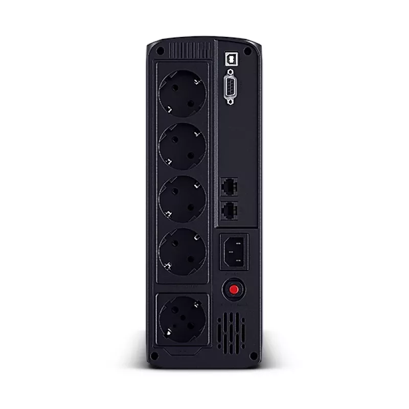 CyberPower VP1600ELCD nepārtrauktās barošanas avots (UPS) Line-Interactive 1.6 kVA 960 W 5 maiņstrāvas izejas