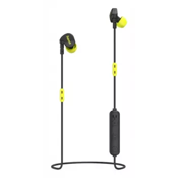 Hama Freedom Athletics II austiņas bezvadu, auss āķis, ievietojamās zvani/mūzika Bluetooth melna, dzeltena