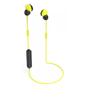 Hama Freedom Athletics II Headset Wireless Ear-hook, In-ear Sports Bluetooth Melns, dzeltena