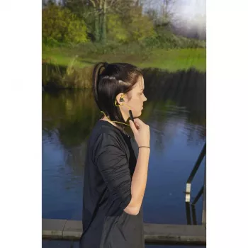 Hama Freedom Athletics II Headset Wireless Ear-hook, In-ear Sports Bluetooth Melns, dzeltena