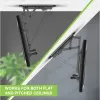 Techly motorizēts grozāms griestu TV stiprinājums viedās mājas integrācijai televizoriem no 32 līdz 70 collām