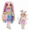 Rainbow High Littles Dolls- Opal (Rainbow), modes lelle, sieviešu, 4 gadi, zēnam/meitenei, 13,9 mm, daudzkrāsu