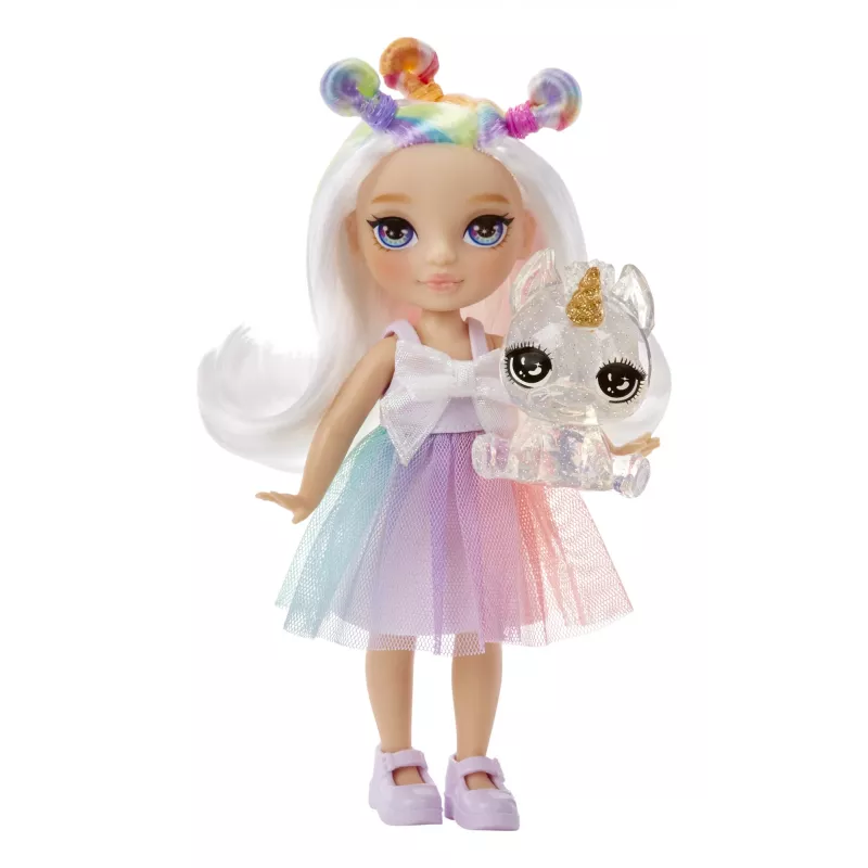 Rainbow High Littles Dolls- Opal (Rainbow), modes lelle, sieviešu, 4 gadi, zēnam/meitenei, 13,9 mm, daudzkrāsu
