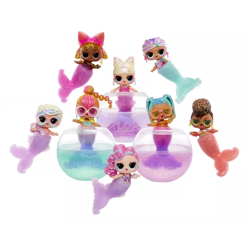 L.O.L. Surprise Mermaids Tots - Izveido pats savas krāsu mainošās astes