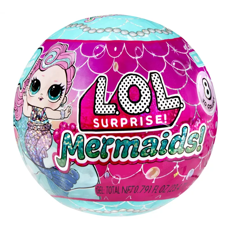 L.O.L. Surprise Mermaids Tots - Izveido pats savas krāsu mainošās astes