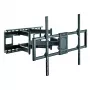 Techly plāns Wall Bracket for 60-120 inch LCD LED TV Melns Maximum weight capacity 120 kg