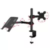 Techly ICA-LCD 174NB monitora stiprinājums / statīvs 81,3 cm (32 collu) rakstāmgalda melns