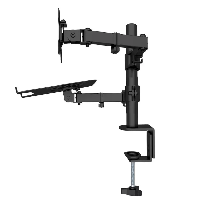 Techly ICA-LCD 174NB monitora stiprinājums / statīvs 81,3 cm (32 collu) rakstāmgalda melns