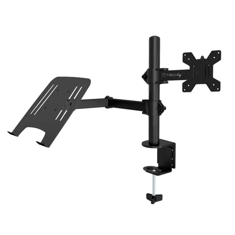Techly ICA-LCD 174NB monitora stiprinājums / statīvs 81,3 cm (32 collu) rakstāmgalda melns