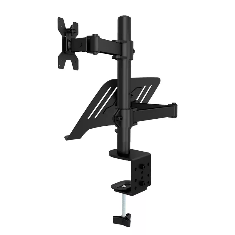 Techly ICA-LCD 174NB monitora stiprinājums / statīvs 81,3 cm (32 collu) rakstāmgalda melns