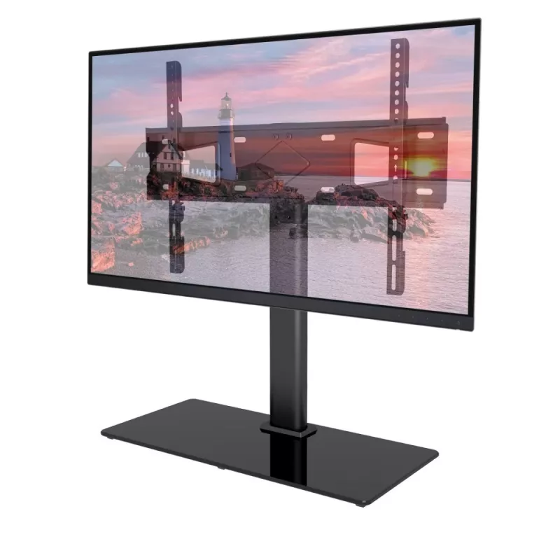Techly ICA-LCD S07L televizora stiprinājums/statīvs 165,1 cm (65 collas) melns