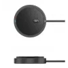 Konferences mikrofons TECHLY 362725, USB Type-A vadu savienojums, daudzvirzienu, 3 m diapazons, 100–16000 Hz, 680 Ω, metāla korpuss, 2 m kabelis